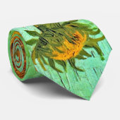 ビンセント・ヴァン・ゴッホ-12のひまわり花瓶 ネクタイ (ロール)