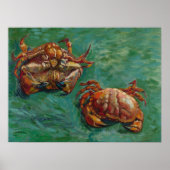 ビンセント・ヴァン・ゴッホ、2匹のカニ ポスター (正面)