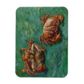 ビンセント・ヴァン・ゴッホ、2匹のカニ マグネット (縦)