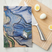 ビンセント・ヴァン・ゴッホ- 2小さな女の子 キッチンタオル (四つ折り)