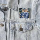 ビンセント・ヴァン・ゴッホ- 2小さな女の子 缶バッジ (インサイチュ)