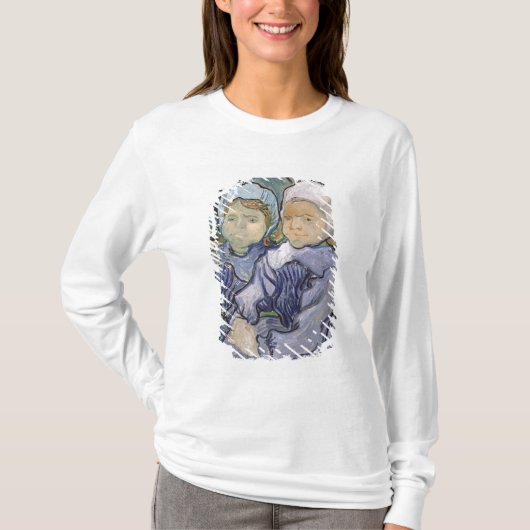 ビンセント·ヴァン·ゴッホ| 2小さな女の子, 1890 Tシャツ (正面)