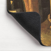 ビンセント・ヴァン・ゴッホ-4石のボトルで静物画 マウスパッド (コーナー)