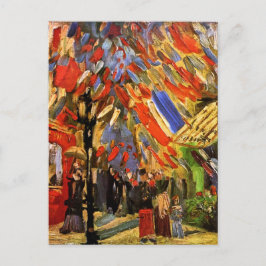 ビンセント・ヴァン・ゴッホ- 7月14日お祝い ポストカード