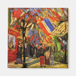 ビンセント・ヴァン・ゴッホ- 7月14日お祝い マグネット