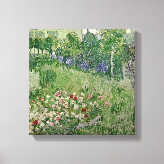 ビンセント・ヴァン・ゴッホ | Daubigny's garden, 1890 キャンバスプリント (正面)