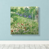 ビンセント・ヴァン・ゴッホ | Daubigny's garden, 1890 キャンバスプリント (インサイチュ (ウッドフロア))