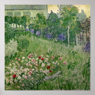 ビンセント・ヴァン・ゴッホ   Daubigny's garden, 1890 ポスター
