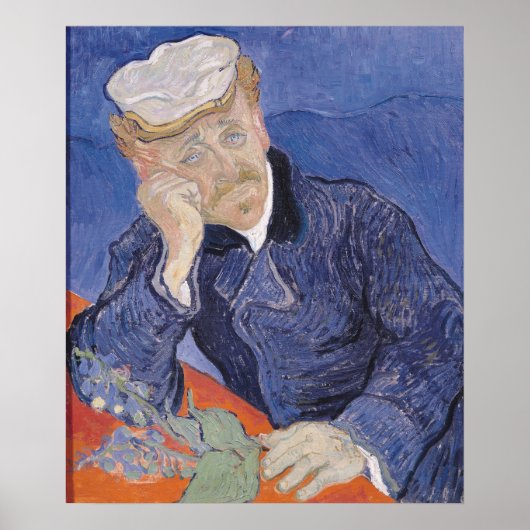 ビンセント・ヴァン・ゴッホ | Dr. Paul Gachet, 1890 ポスター (正面)