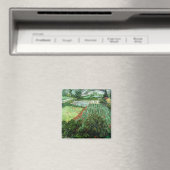 ビンセント・ヴァン・ゴッホ | Field with Poppies, 1889 マグネット (インサイチュ (食洗機))