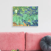 ビンセント・ヴァン・ゴッホ | Irises, 1889 キャンバスプリント (インサイチュ (リビング))