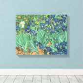 ビンセント・ヴァン・ゴッホ | Irises, 1889 キャンバスプリント (インサイチュ (ウッドフロア))