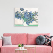 ビンセント・ヴァン・ゴッホ | Irises, 1890 キャンバスプリント (インサイチュ (リビング))