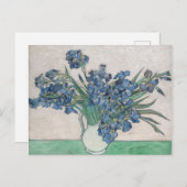 ビンセント・ヴァン・ゴッホ | Irises, 1890 ポストカード (正面/裏面)