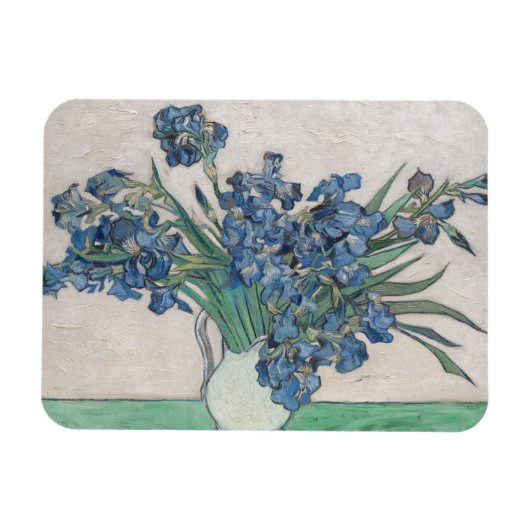 ビンセント・ヴァン・ゴッホ | Irises, 1890 マグネット (横)