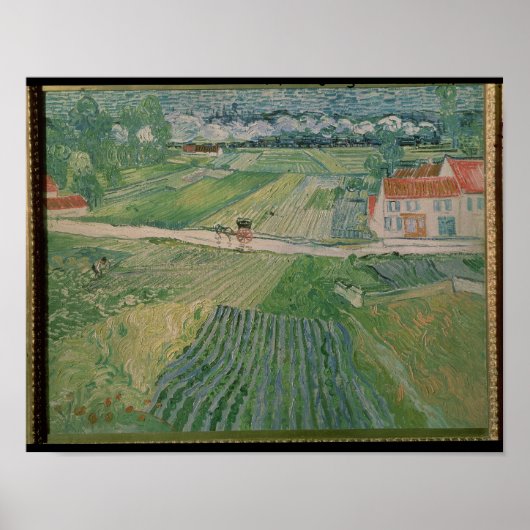 ビンセント・ヴァン・ゴッホ | Landscape at Auvers ポスター (正面)