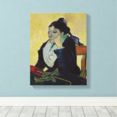 ビンセント・ヴァン・ゴッホ | L'Arlesienne 1888 キャンバスプリント (インサイチュ (ウッドフロア))