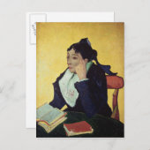 ビンセント・ヴァン・ゴッホ | L'Arlesienne 1888 ポストカード (正面/裏面)