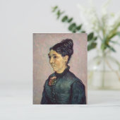 ビンセント・ヴァン・ゴッホ | Madame Jeanne Lafuye Trabuc ポストカード (スタンド正面)