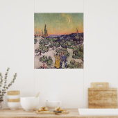 ビンセント・ヴァン・ゴッホ | Moonlit Landscape, 1889 ポスター (キッチン)