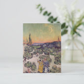ビンセント・ヴァン・ゴッホ | Moonlit Landscape, 1889 ポストカード (スタンド正面)