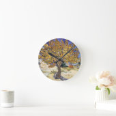 ビンセント・ヴァン・ゴッホ | Mulberry Tree, 1889 ラウンド壁時計 (ホーム)