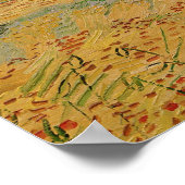 ビンセント・ヴァン・ゴッホ | Plain at Auvers, 1890 ポスター (角)