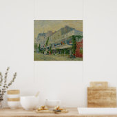 ビンセント・ヴァン・ゴッホ | Restaurant de la Sirene ポスター (キッチン)