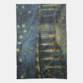 ビンセント・ヴァン・ゴッホ | Rhoneでの星空の夜 キッチンタオル (縦)