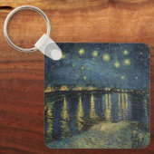 ビンセント・ヴァン・ゴッホ | Rhoneでの星空の夜 キーホルダー (正面)