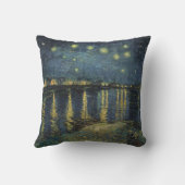 ビンセント・ヴァン・ゴッホ | Rhoneでの星空の夜 クッション (裏面)