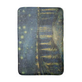 ビンセント・ヴァン・ゴッホ | Rhoneでの星空の夜 バスマット (正面縦)