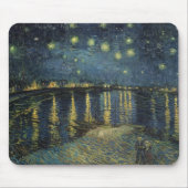ビンセント・ヴァン・ゴッホ | Rhoneでの星空の夜 マウスパッド (正面)