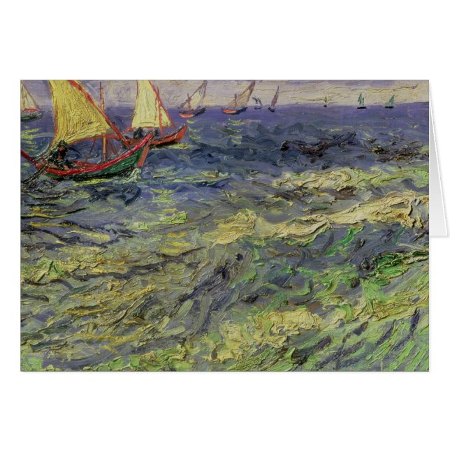 ビンセント・ヴァン・ゴッホ | Seascape at Saintes-Maries (正面横)