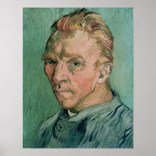 ビンセント・ヴァン・ゴッホ   Self Portrait, 1889 ポスター