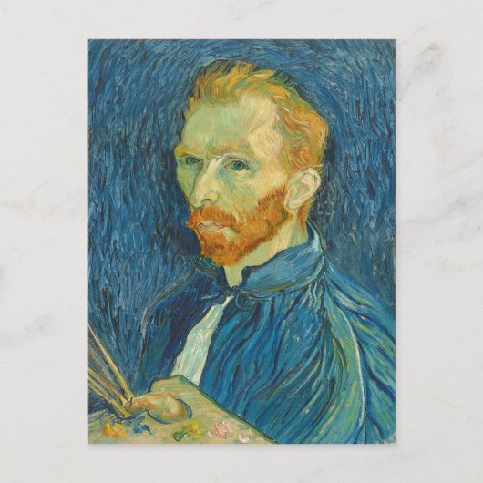 ビンセント・ヴァン・ゴッホ | Self Portrait, 1889 ポストカード (正面)