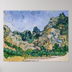 ビンセント・ヴァン・ゴッホ   The Alpilles, 1889 ポスター