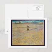 ビンセント・ヴァン・ゴッホ | The Sower, 1888 ポストカード (正面/裏面)