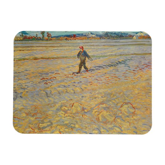 ビンセント・ヴァン・ゴッホ | The Sower, 1888 マグネット (横)