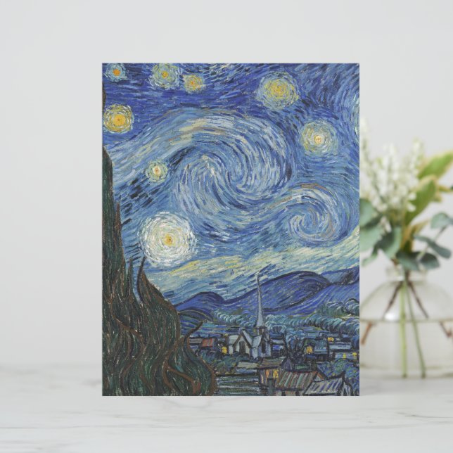 ビンセント・ヴァン・ゴッホ | The Starry Night, June 1889 (スタンド正面)
