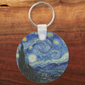 ビンセント・ヴァン・ゴッホ | The Starry Night, June 1889 キーホルダー (正面)