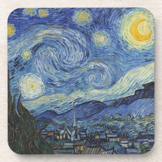 ビンセント・ヴァン・ゴッホ | The Starry Night, June 1889 コースター (正面)