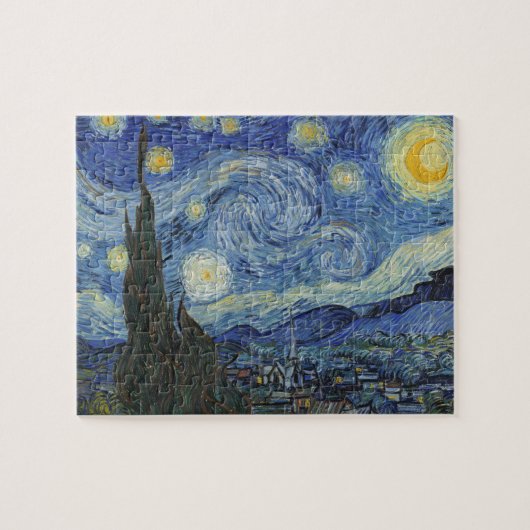 ビンセント・ヴァン・ゴッホ | The Starry Night, June 1889 ジグソーパズル (横)