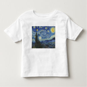 ビンセント・ヴァン・ゴッホ   The Starry Night, June 1889 トドラーTシャツ
