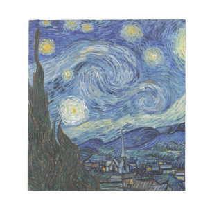 ビンセント・ヴァン・ゴッホ   The Starry Night, June 1889 ノートパッド