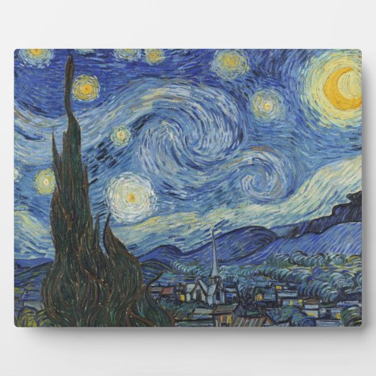 ビンセント・ヴァン・ゴッホ | The Starry Night, June 1889 フォトプラーク (正面)