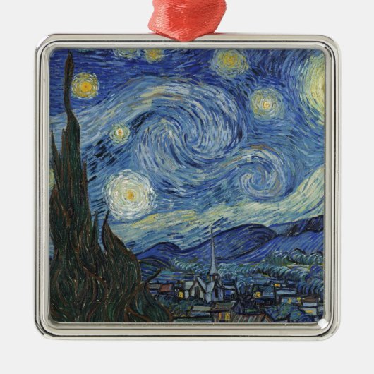 ビンセント・ヴァン・ゴッホ | The Starry Night, June 1889 メタルオーナメント (正面)