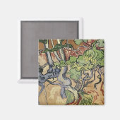 ビンセント・ヴァン・ゴッホ | Tree roots, 1890 マグネット (正面/裏面)