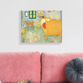 ビンセント・ヴァン・ゴッホ | Van ゴッホのBedroom at Arles キャンバスプリント (インサイチュ (リビング))