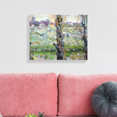 ビンセント・ヴァン・ゴッホ | View of Arles, 1889 キャンバスプリント (インサイチュ (リビング))